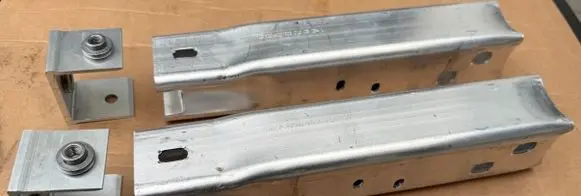 Mercedes-Benz E W214 Radiator mount bracket A2546207901 A2546203701