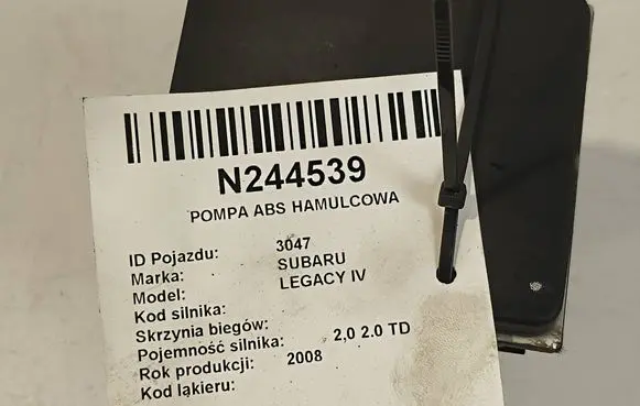 Subaru Legacy ABS Pump 0265234662