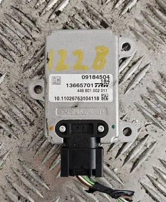 Opel Signum ESP acceleration yaw rate sensor 09184504 13665701 448801002011