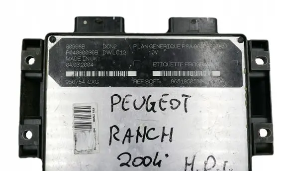Citroen Berlingo Engine control unit/module 9651850580