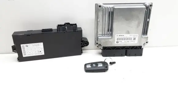 BMW 3 E90 E91 Engine ECU kit and lock set 8506375 9147226 61359147226