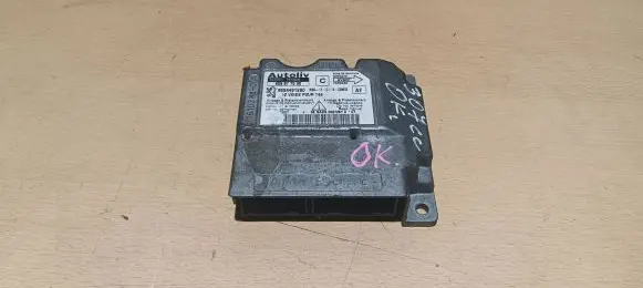 Peugeot 307 Airbag control unit/module 9654491280 606877500
