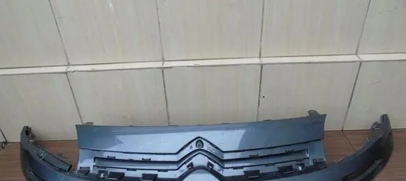 Citroen Berlingo Front bumper upper radiator grill 9677603177