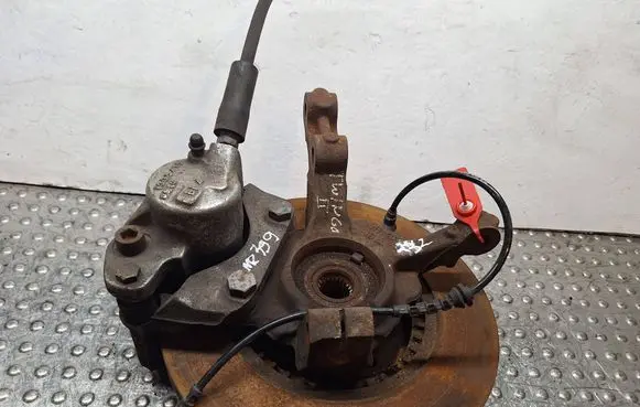 Renault Twingo II Front wheel hub spindle knuckle S25056399 8200663593