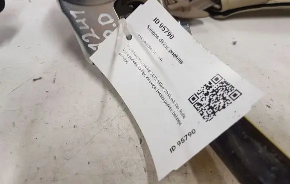 KIA Sorento Front seatbelt 0278D9S0Z5