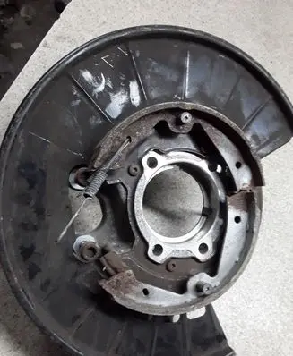 Porsche Cayenne (92A) Rear wheel hub spindle/knuckle 7P0609403E