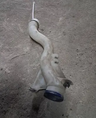 Citroen Berlingo Window washer liquid tank fill tube 9645191080