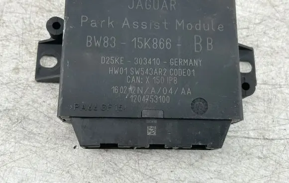 Jaguar XF X250 Parking PDC control unit/module BW8315K866BB 1204753100 D25KE303410