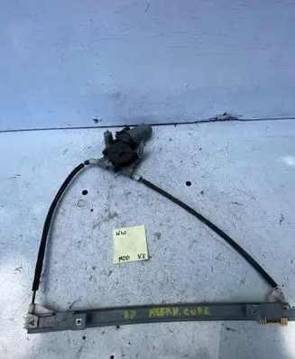 Renault Megane I Front door window regulator with motor 114096