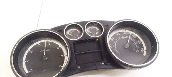 Peugeot 308 Speedometer (instrument cluster) 9665107780 0110200629