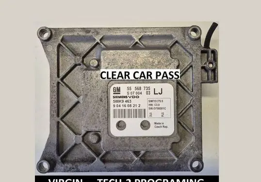 Opel Astra H Engine control unit/module 5WK9463 55568735 9041608212