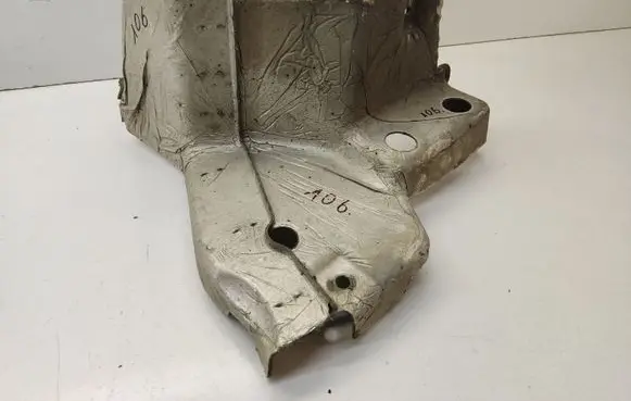 Renault Master II Exhaust heat shield
