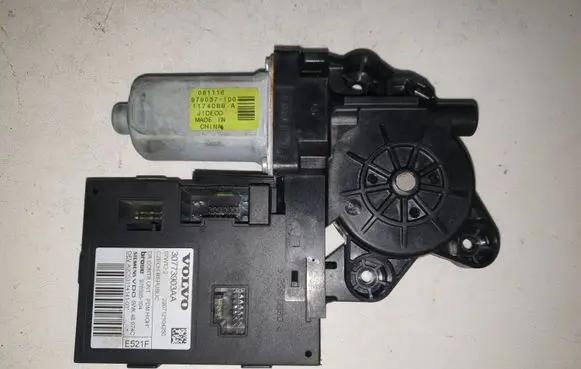 Front door window regulator motor
