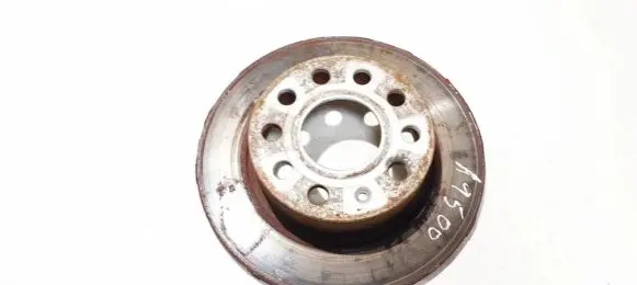 Volkswagen Golf V Rear brake disc neventiliuojamas