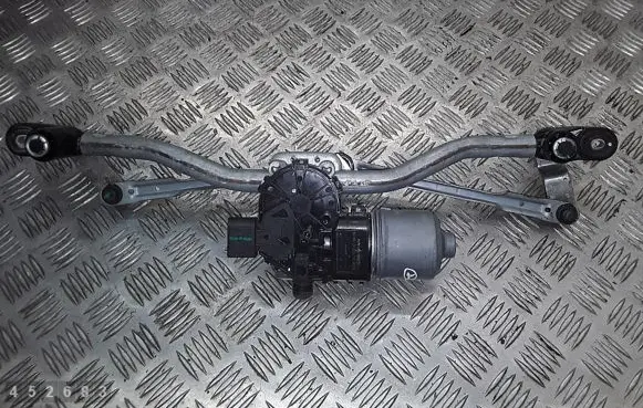 Front wiper linkage