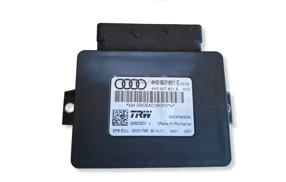 Audi A6 S6 C7 4G Hand brake control module 4H0907801E 4H0907801A