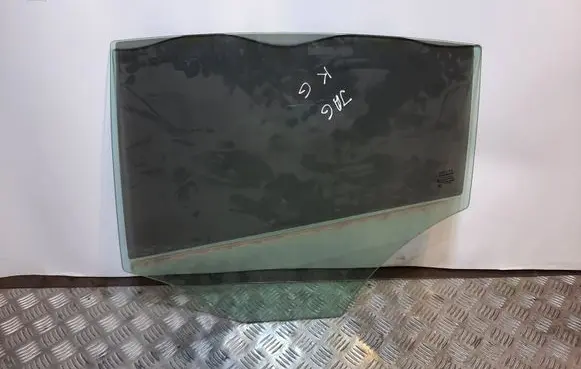 Jaguar XF Rear door window glass 43R001582