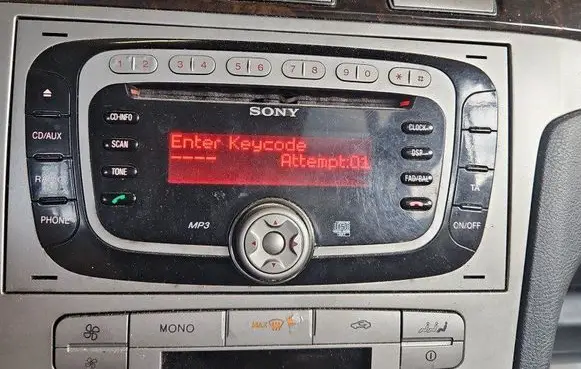 Ford Galaxy Radio/CD/DVD/GPS head unit 6M2T-18C939-AF IMPRK1517054
