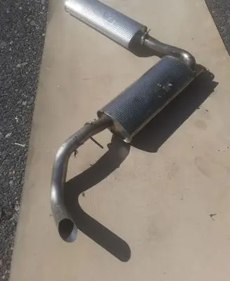 Opel Movano A Rear muffler/silencer tail pipe 4416432 356FAURECIA