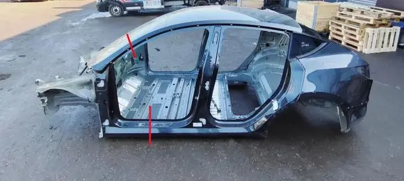 Tesla Model Y Juniper Front quarter panel