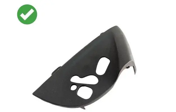 Mercedes-Benz CLK A209 C209 Front door seat control surround trim P0058420