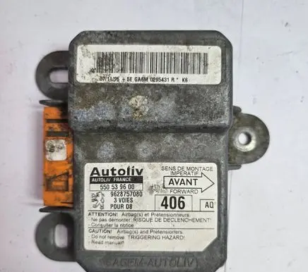 Peugeot 406 Airbag control unit/module 9628757080 550539600