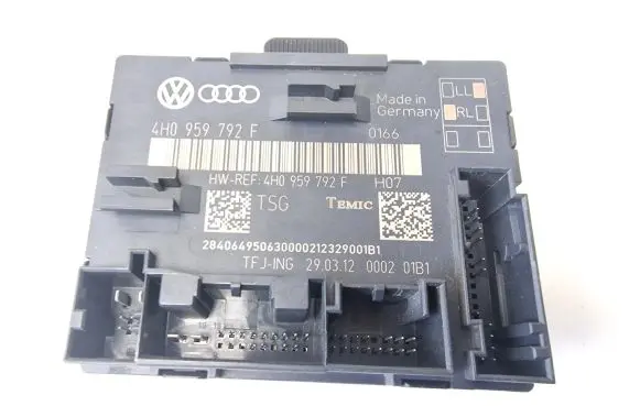 Volkswagen Touareg II Door control unit/module 4H0959792F
