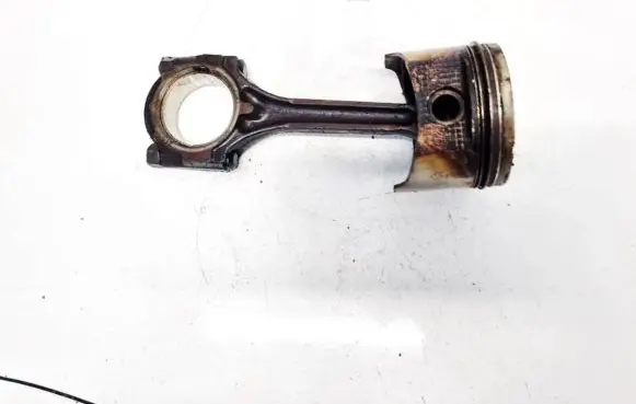 Piston with connecting rod