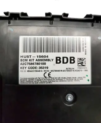 Ford Fusion II BSM Control unit HU5T15604 A2C7586780100