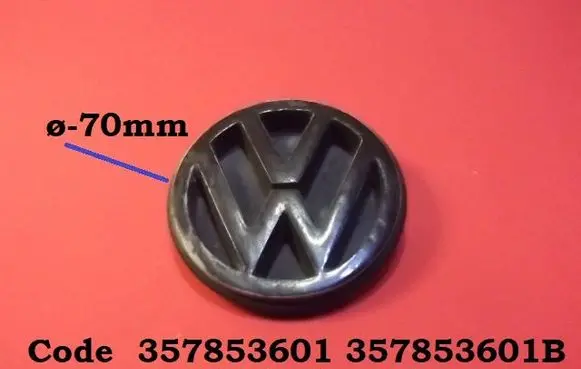 Volkswagen Scirocco Manufacturers badge/model letters 357853601 357853601B