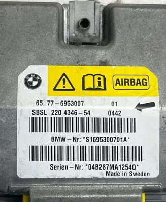 BMW 5 E60 E61 Airbag control unit/module 6953007 S1695300701A 220434654