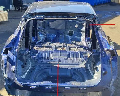 Nissan Ariya Rear quarter panel 