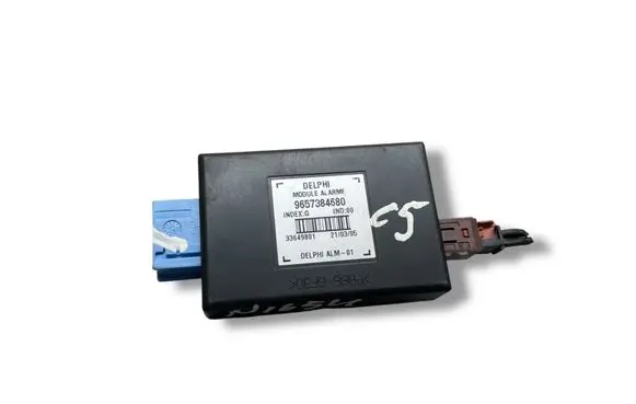 Citroen C5 Alarm control unit/module 9657384680 33649801