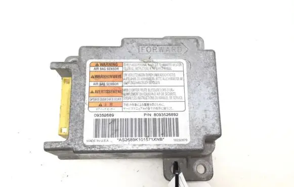 Opel Frontera B Airbag control unit/module 09352689