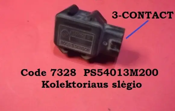 Mercedes-Benz S W140 Exhaust gas pressure sensor 7328 PS54013M200
