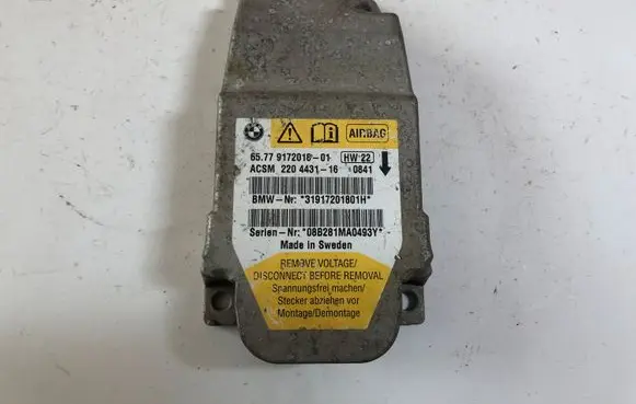 BMW 5 E60 E61 Airbag control unit/module 9172018 65779172018 31917201801H