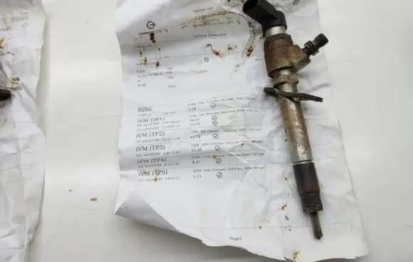 Citroen C6 Fuel injector 5U3Q9K546AA