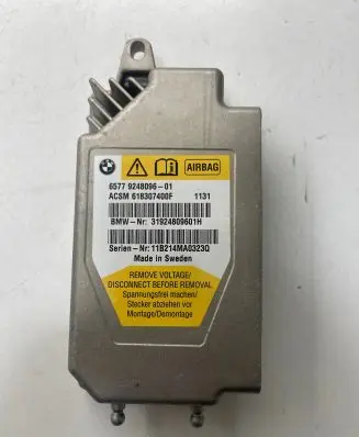 BMW 5 F10 F11 Airbag control unit/module 9248096 618307400F 31924809601H