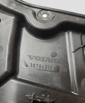 Volvo V60 Rear window lifting mechanism without motor 30784312