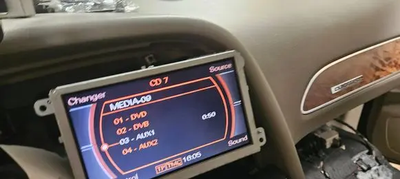 Audi A4 S4 B8 8K Screen/display/small screen 8T0919603c 4F0919603a Mmi2g