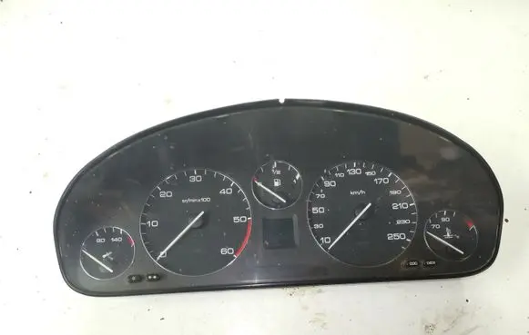 Peugeot 607 Speedometer (instrument cluster) 9653140280