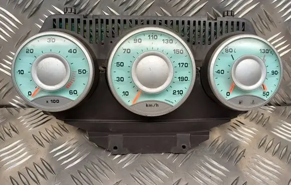 Peugeot 807 Speedometer (instrument cluster) 1490107080 1489077077