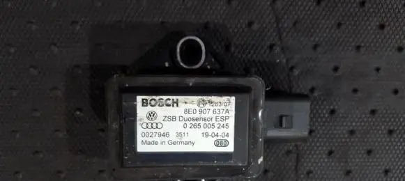ESP acceleration yaw rate sensor