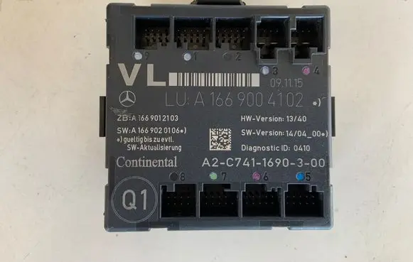 Mercedes-Benz CLA C117 X117 W117 Door control unit/module A1669004102 A1669012103 A1669020106