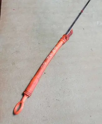 Oil level dip stick