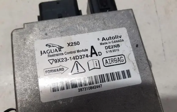 Jaguar XF Airbag control unit/module 9X2314D374AD