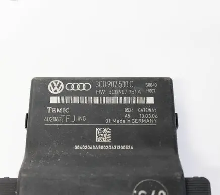 Volkswagen PASSAT B6 Gateway control module 3C0907530C