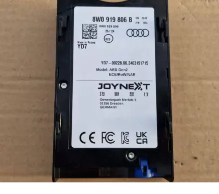 Audi A4 S4 B9 Other control units/modules 8W0919806B
