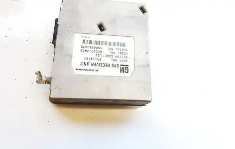 Opel Zafira A GPS navigation control unit/module 09114594