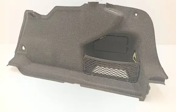 Trunk/boot lower side trim panel